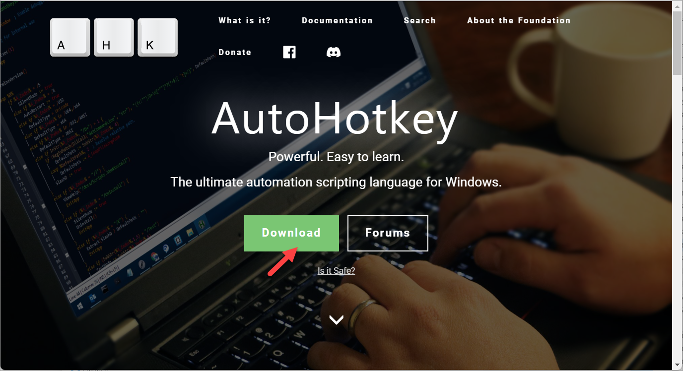 AutoHotkey Homepage