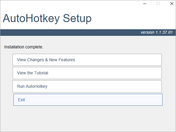 AutoHotkey Setup1